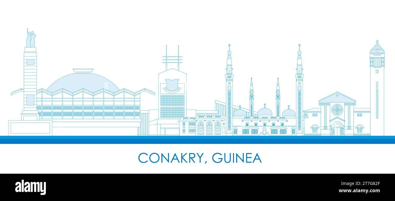 Conakry, Guinea skyline